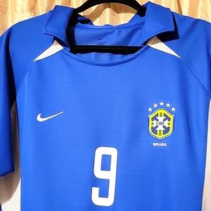 NIKE National Brazil Soccer Jersey, L